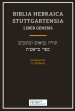 Biblia Hebraica Stuttgartensia Liber Gen