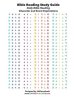 Read the Bible Daily - Bible Reading Guide, Event and Character Exploration