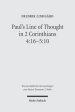 Paul's Line of Thought in 2 Corinthians 4: 16-5:10