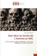 Oser Dire Les Droits De L'homme En Rdc