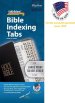 Bible Tab-Protestant-Gp-S: Large Print Silver-Edged Bible Tabs