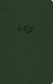 NASB Single-Column Personal Size Bible, Olive LeatherTouch