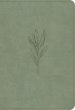 NASB Large Print Compact Reference Bible, Sage SuedeSoft LeatherTouch