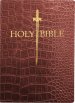 KJV 1611 Sword Bible, Large Print, Walnut Alligator Bonded Leather, Thumb Index: (Red Letter, Burgundy)