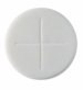 Pack of 50 Priest Communion Wafers  2.75" Single Cross, Sealed Edge, White / Altar Bread