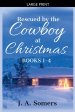 Rescued by the Cowboy at Christmas Collection Books 1-4