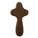 Cross-Handheld-Dark Wood (4")