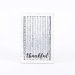 Thankful Corrugated Tin Wall Decor