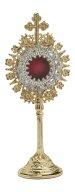 Gold Plated Reliquary H 19.5 cm