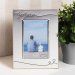 Photo Frame Silverplated Satin Finish "Godfather"