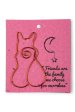 Wire Cat Gift Bookmark