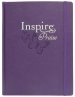 Inspire PRAISE Bible Large Print NLT, Filament Enabled (Hardcover LeatherLike, Purple)