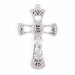 6" Baby Boy Pewter Wall Cross