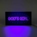 Light Up LED God's Girl Sign