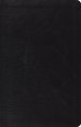 ESV Large Print Thinline Reference Bible (Genuine Leather, Black)