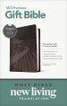 Premium Gift Bible NLT, Filament Enabled (LeatherLike, Starlight Path Brown, Red Letter)