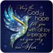 Dove Of Hope Cork Coaster