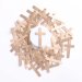 I Can Do All Things Gold Pocket Cross - Pack of 200