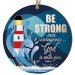 Be Strong Ceramic Hanging Decoration
