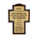 Border Wall Cross – "Fear not, for I am with you" (Isaiah 41:10)