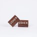 Sign Engraved Pew Usher Walnut 3x4