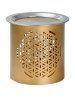 Gold Iron Incense Burner H 8 cm