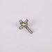 Lapel Pin Cross/Praying Hand Pewter Pack of 6