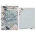 Clipboard w/Pad Blue Floral He Who Promised is Faithful Heb. 10:23