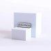 Badge Engraved Contemporary Deaconess Silver Magnet