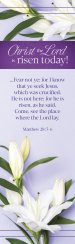Easter Bookmark: Christ the Lord is Risen Today (Package of 25)