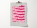 Isaiah 55 A4 poster. You will go out in joy.