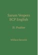 Sarum Vespers BCP English II: Psalter