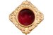 Gold Plated Pocket Reliquary D 6 cm