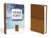 NIV, ReadEasy Bible, Large Print, Imitation Leather, Tan, Red Letter Edition