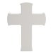 Faith & Hope Mantel Cross Plaque - Plain