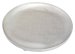 Matt Aluminium Candlestick Plate D 17 cm