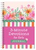 3-Minute Devotions for Girls Journal