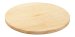 Natural Wood Candle Plate D 12 cm