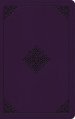 ESV Giant Print Personal Size Bible, Red Letter (TruTone, Lavender, Ornament Design)