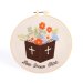 Love Grows Here Embroidery Kit - 20.5cm