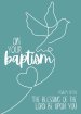 On Your Baptism Card (pack of 6)