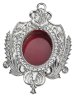 Silver Plated Wall Reliquary 9.5x14 cm