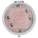 Altogether Beautiful Silver Metal Compact Mirror – Song of Solomon 4:7