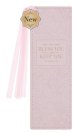 Bookmark Faux Leather Pink Bless You and Keep You Num. 6:24
