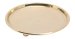 Polished Candlestick Plate D 12 cm Inside