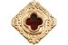 Gold Plated Pocket Reliquary D 6 cm
