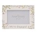Love Story Wildflower Photo Frame 4" x 6" - Engaged