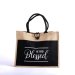 Beyond Blessed Jute Tote Bag