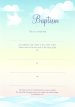 Baptism Certificate - Dove over Waves