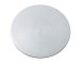 Silver Aluminium Plate D 12 cm
